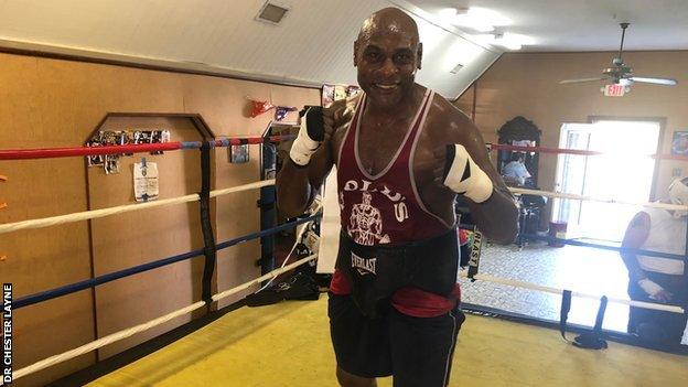 Former world heavyweight champion Oliver McCall