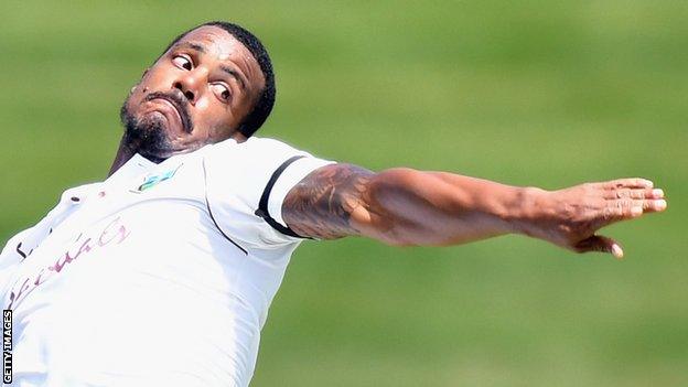 Shannon Gabriel bowls