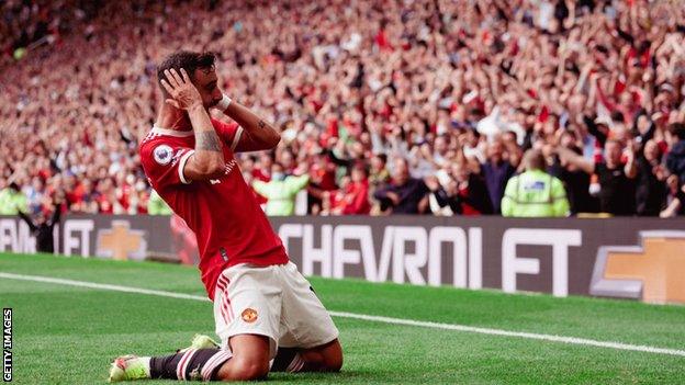 Bruno Fernandes, Manchester United, Old Trafford