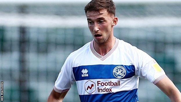 Conor Masterson in action for QPR