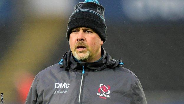 Ulster coach Dan McFarland