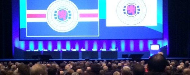 Rangers welcome shareholders to Clyde Auditorium