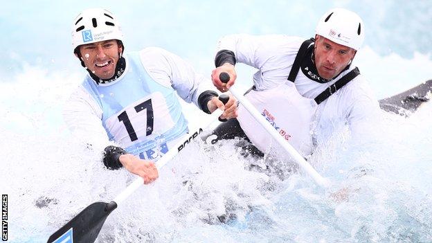 Richard Hounslow (left) and David Florence