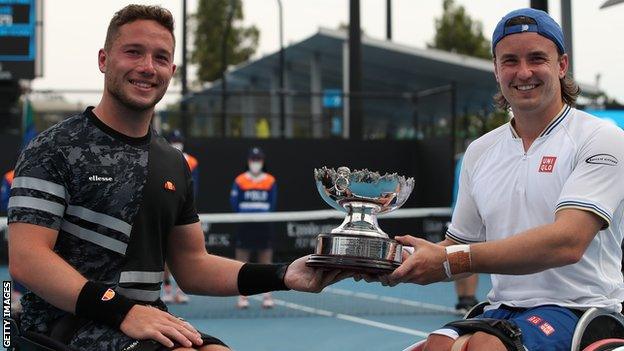 Alfie Hewett and Gordon Reid