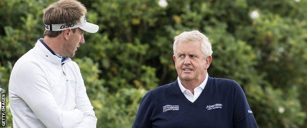 Sam Robinson chats with Colin Montgomerie