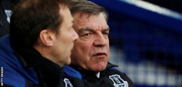 Sam Allardyce and Duncan Ferguson