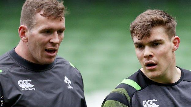 Chris Farrell starts for Ireland while injured Garry Ringrose misses out