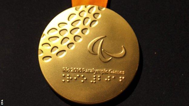 Rio 2016 Paralympic medal