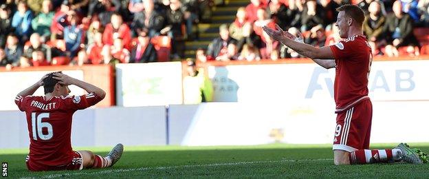 Peter Pawlett (left) and Adam Rooney