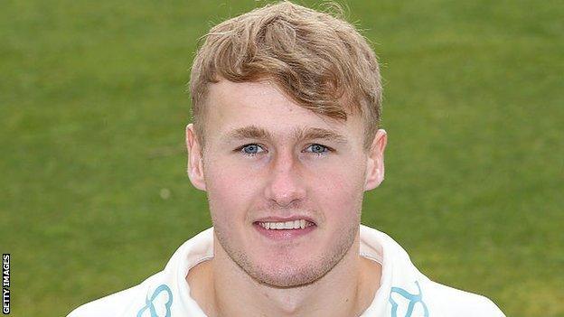 Lancashire leg spinner Matt Parkinson