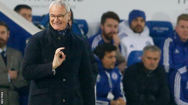 Leicester boss Claudio Ranieri and Chelsea counterpart Jose Mourinho