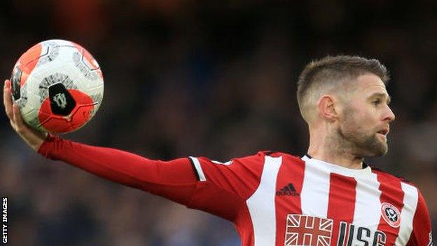 Sheffield United midfielder Oliver Norwood