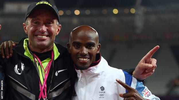 Mo Farah has been coached by Alberto Salazar since 2011