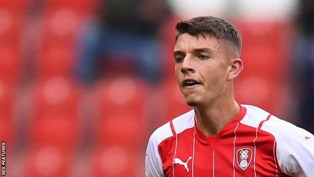 Jake Hull's three senior appearances for Rotherham United have all come in this season's Papa John's Trophy