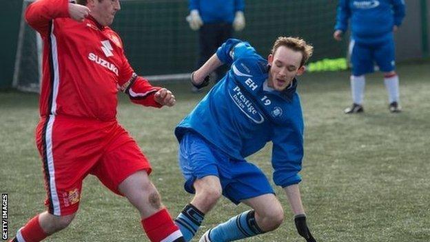 Elliott Holdham of AFC Dunstable