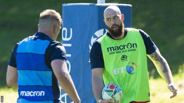 Scarlets' Blade Thomson missed a large chunk of his Pro14 debut season with concussion