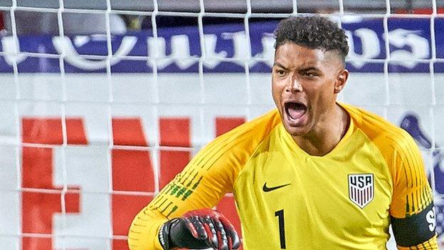 Zack Steffen has won 29 caps for the United States and made nine appearances for Manchester City last season