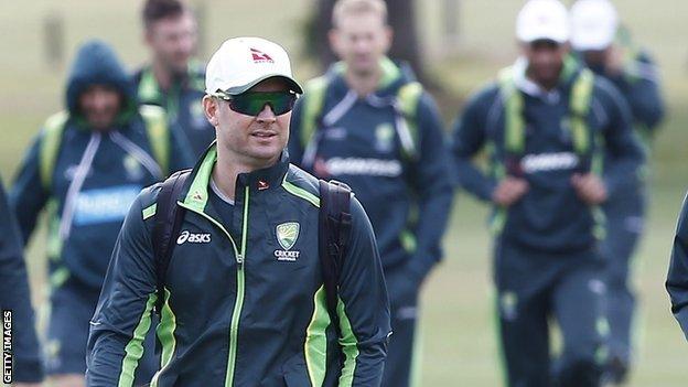 Australia captain Michael Clarke