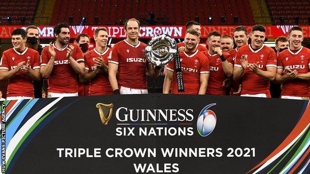 Wales claimed a 22nd Triple Crown against England in February 2021