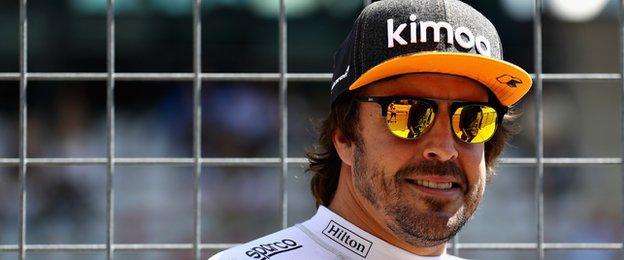 Fernando Alonso of McLaren