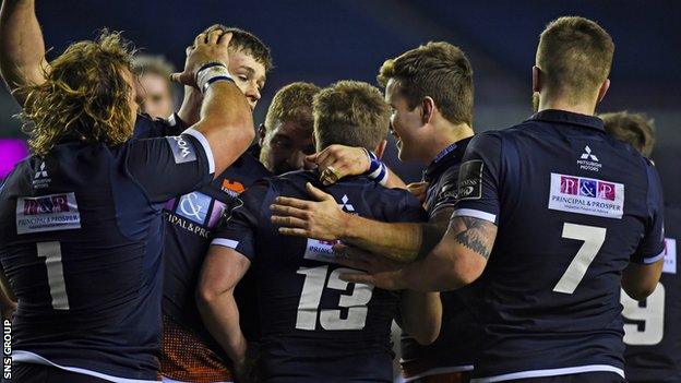 Sitting second in Pro14 Conference B, Edinburgh face the rest of the top five in their final seven games