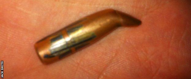 The bullet that Jack Smith was shot with