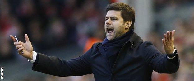 Tottenham manager Mauricio Pochettino