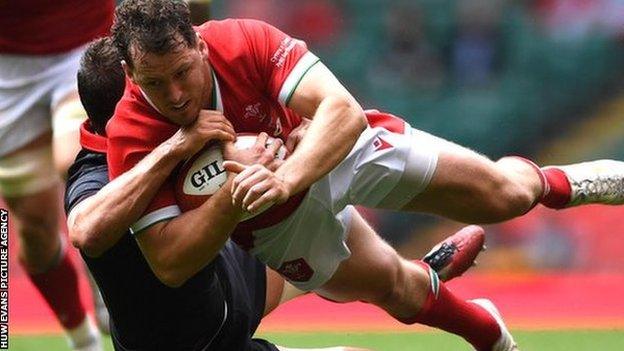 Hooker Ryan Elias has won 19 caps for Wales since making his international debut in 2017