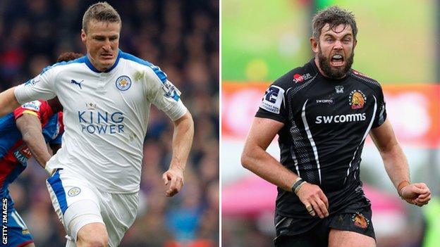 Robert Huth and Geoff Parling