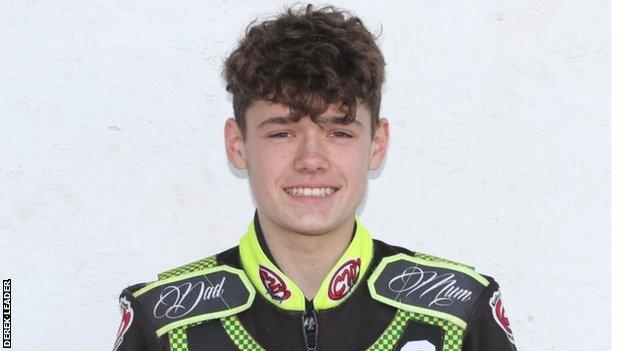 Speedway racer Sam Norris