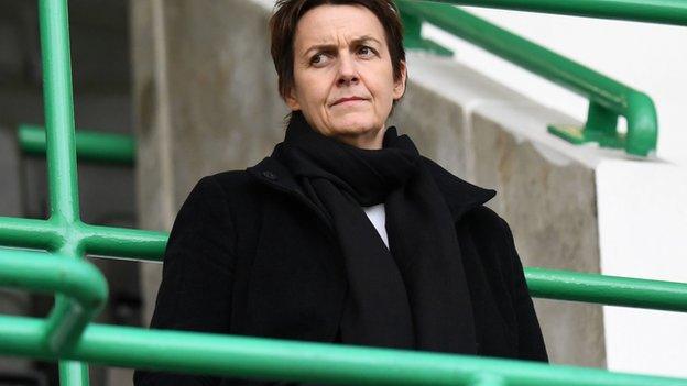 Hibernian chief executive Leeann Dempster