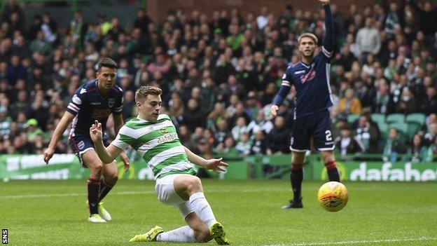 Celtic winger James Forrest