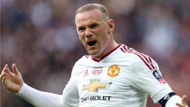 Manchester United's Wayne Rooney