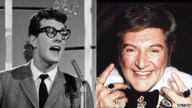 Buddy Holly, Liberace