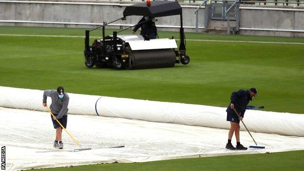 Groundstaff at Edgbaston