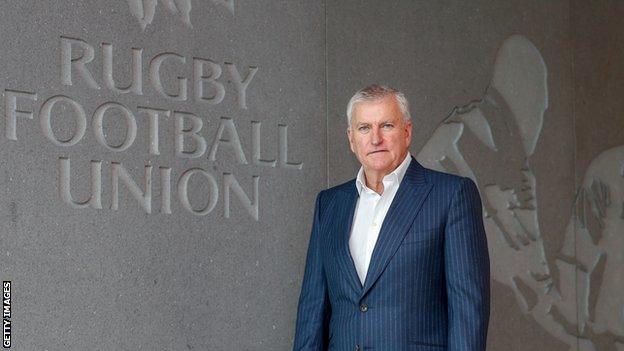 RFU chief executive Bill Sweeney