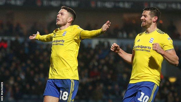 Kerim Mrabti celebrates his equaliser