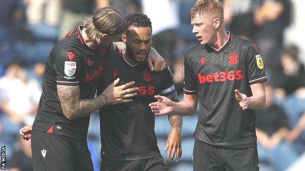 Lewis Baker has now scored 10 goals for Stoke since arriving from Chelsea in January