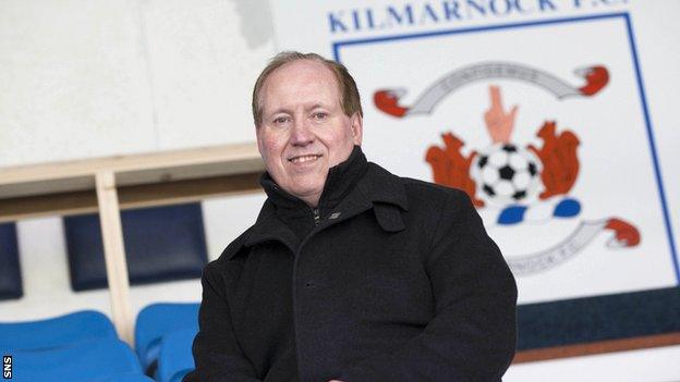 Kilmarnock chairman Jim Mann