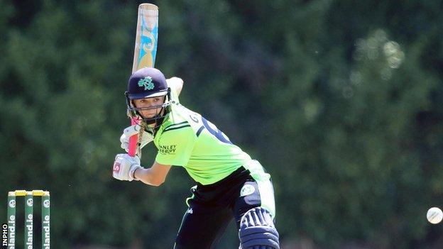 Gaby Lewis put on 145 for Ireland's opening wicket with in-form Leah Paul