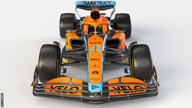 McLaren's new 2022 car