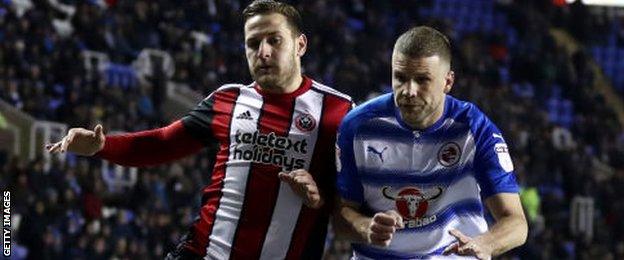 Joey van den Berg in action against Sheffield United