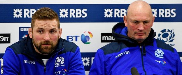 Vern Cotter and John Barclay