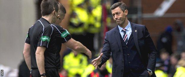 Rangers manager Pedro Caixinha