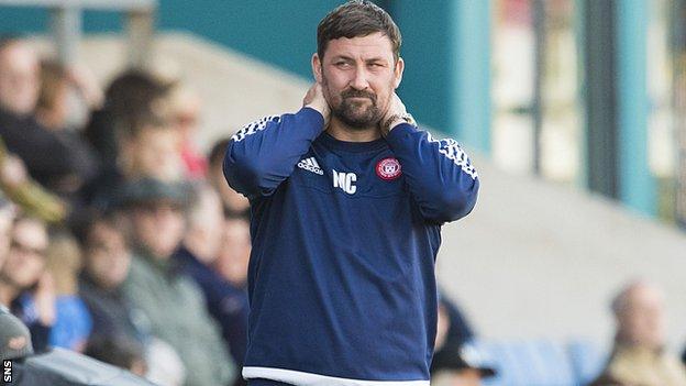 Hamilton manager Martin Canning