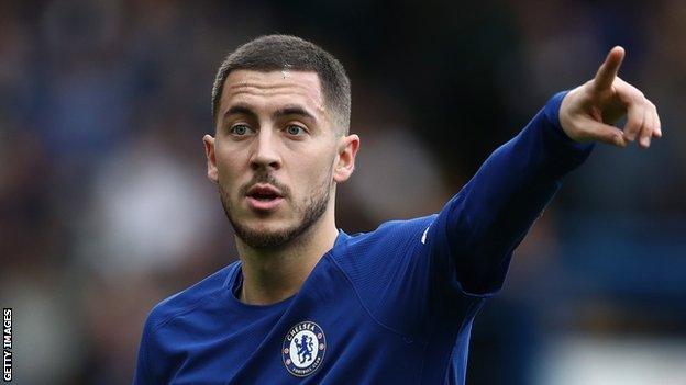 Chelsea winger Eden Hazard