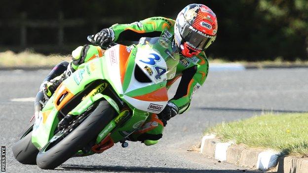 Alastair Seeley was a double Supersport winner on his Gearlink Kawasaki in 2016