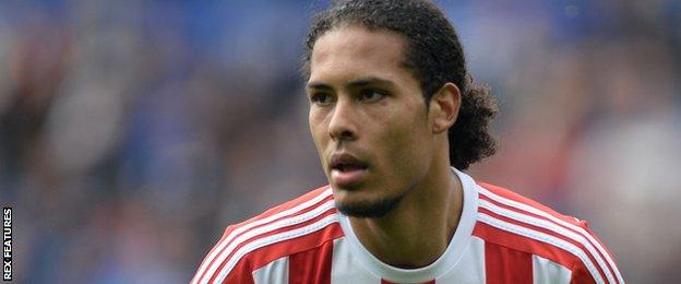 Southampton defender Virgil van Dijk