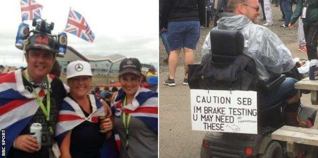 British Grand Prix fans