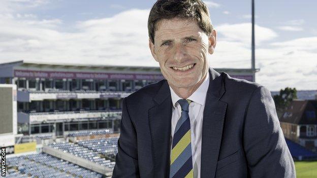 Steve Denison was chairman of Yorkshire County Cricket Club for three years